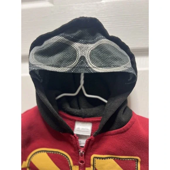 Harry Potter Gryffindor Jacket Hoodie Kids Size 4/5 Red & Black - Picture 8 of 8